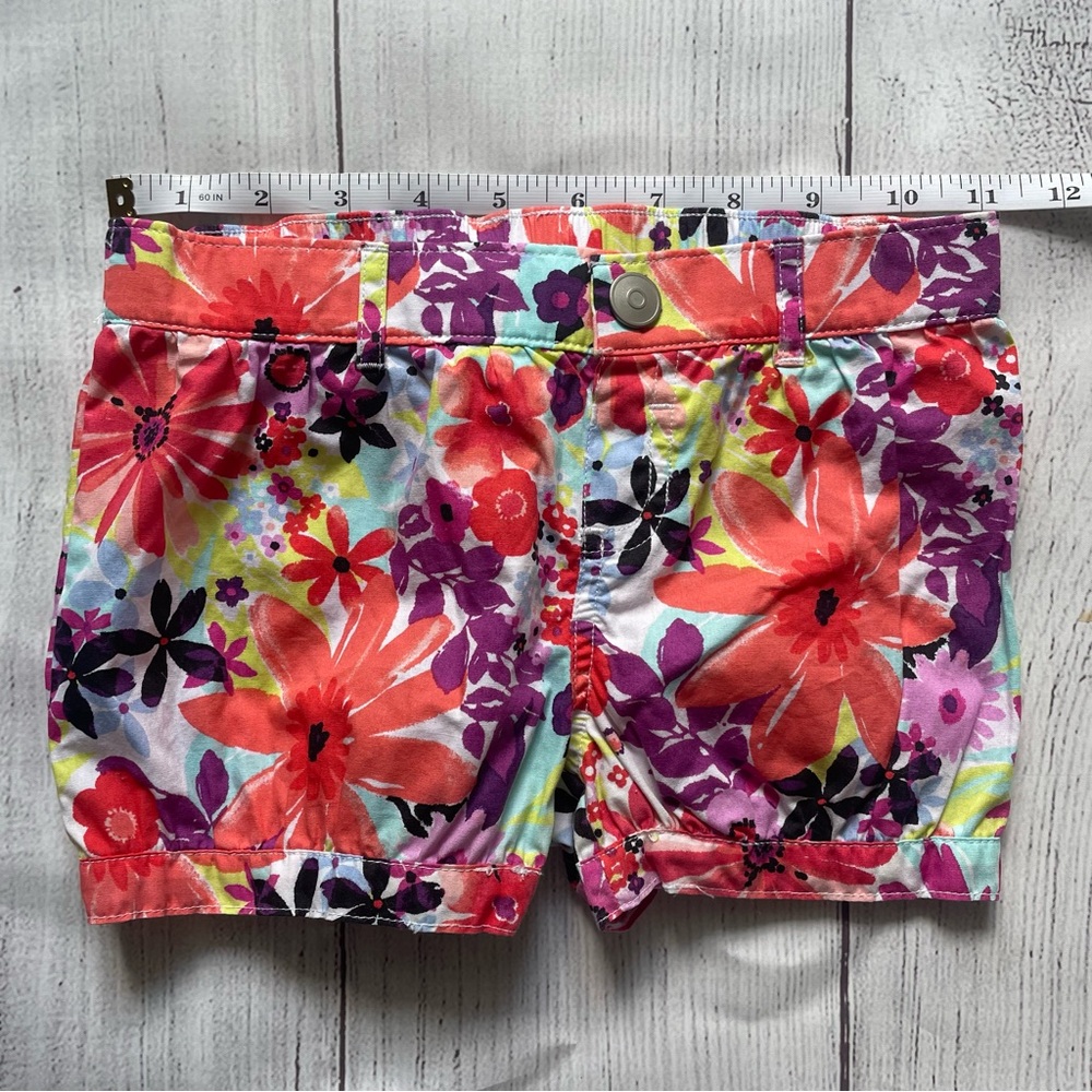 Gymboree Island Girl Floral Bubble Shorts Size 5T - Picture 7 of 7